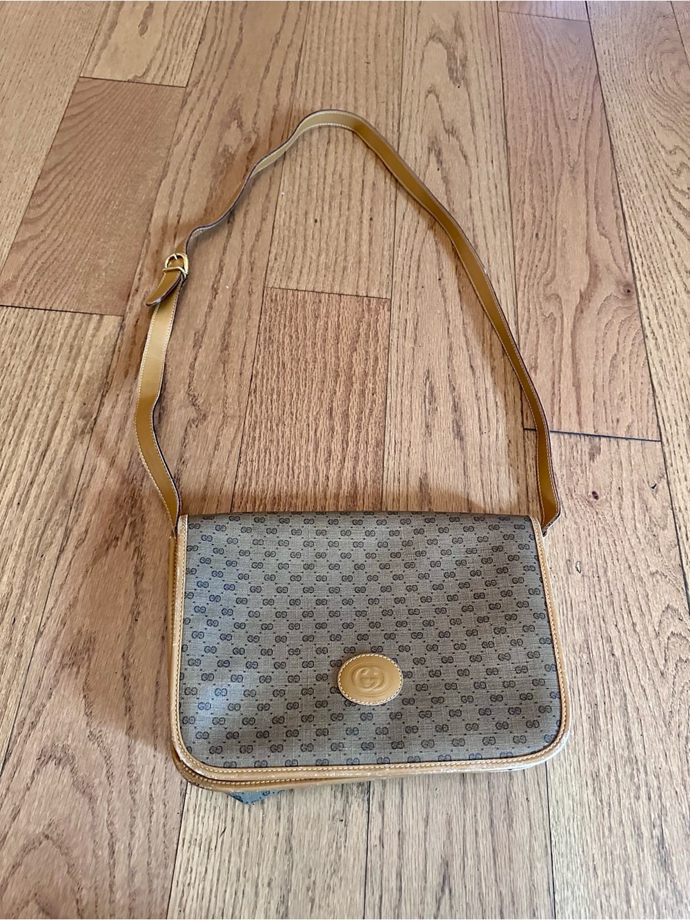 Vintage Gucci Micro GG Supreme Shoulder Bag